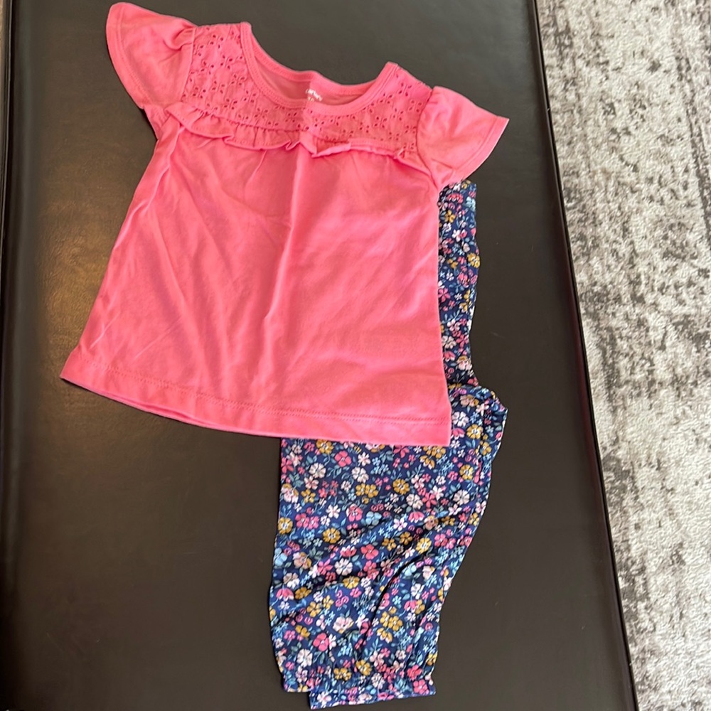 NWT 2 piece toddler size 18 month outfit